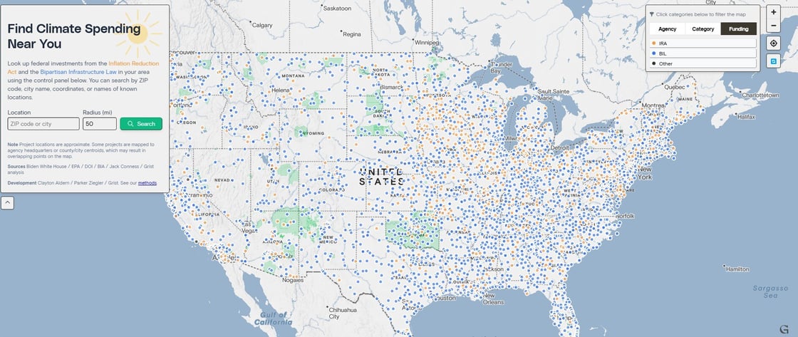 Grist map
