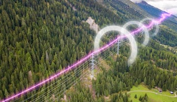 Prisma-Photonics-transmission-line-fiber-optic-pink-glow-field-effect-white-circles-without-logo